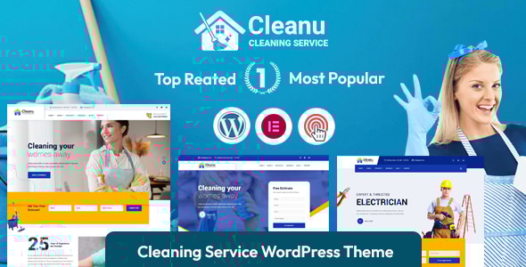 Cleanu v1.0.6 - Cleaning Services WordPress