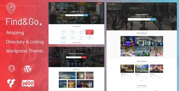 Findgo v1.3.58 - Directory & Listing WordPress Theme