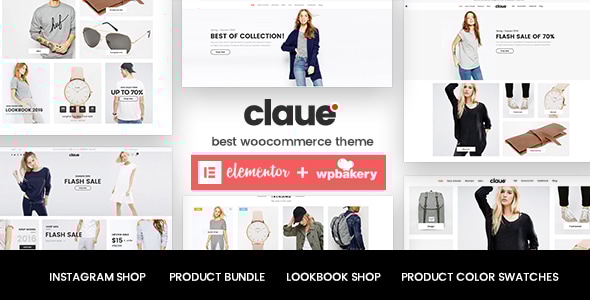 Claue v2.2.7 - Clean, Minimal WooCommerce Theme