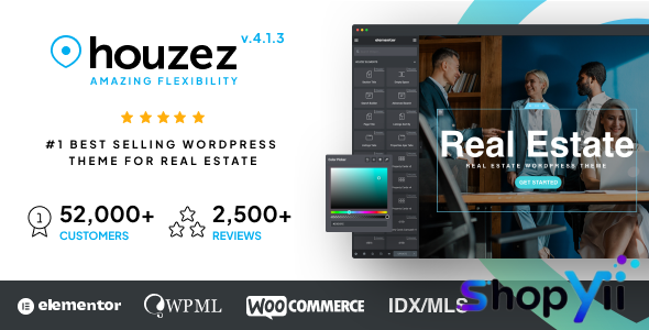 Houzez v4.1.3 - Real Estate WordPress Theme