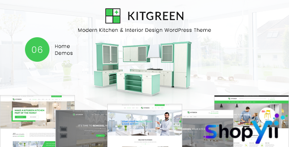 KitGreen v3.1.2 - Modern Kitchen & Interior Design