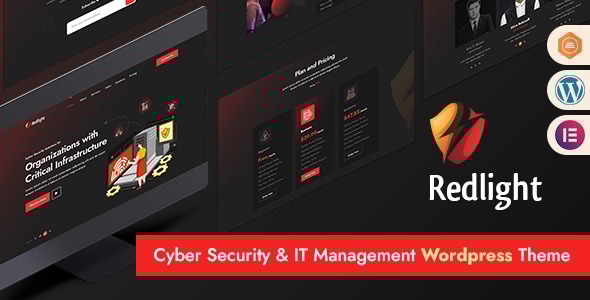 Redlight v1.1 - Cyber Security & IT Management WordPress Theme