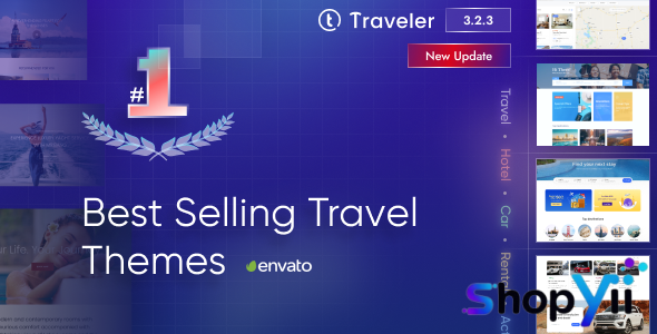 Traveler v3.2.3 - Travel Booking WordPress Theme