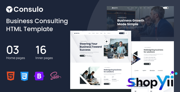 Consulo - Business Consulting Bootstrap 5 HTML Template