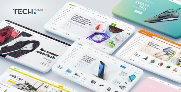 Techmarket v1.5.2 - Multi-demo & Electronics Store Theme