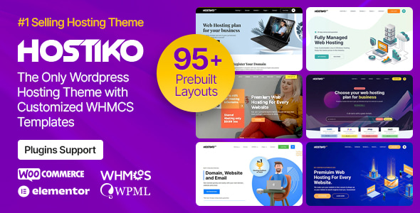 Hostiko v93.7 - Hosting WordPress & WHMCS Theme