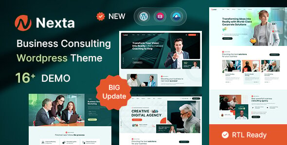 Nexta v1.0.2 - Business Consulting WordPress Theme