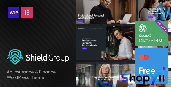 ShieldGroup v2.13 - An Insurance & Finance WordPress Theme