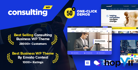 Consulting v6.7.3 - Business, Finance WordPress Theme