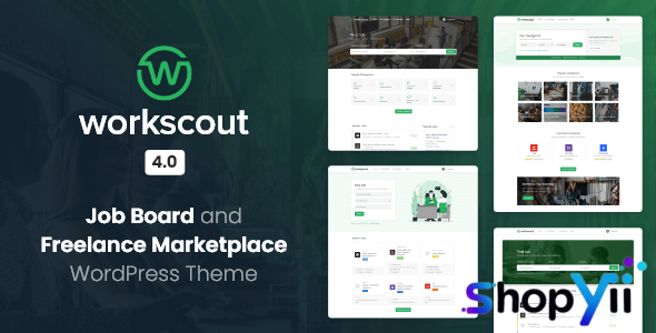 WorkScout v4.1.07 - Job Board WordPress Theme