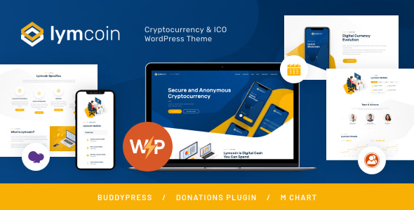 Lymcoin v1.3.12 - Cryptocurrency & ICO WordPress Theme