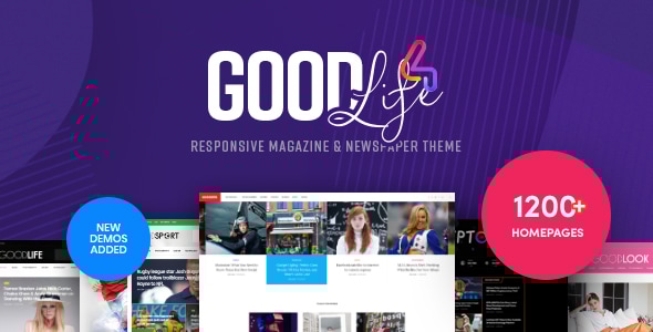 GoodLife v4.6.5 - Responsive Magazine Theme
