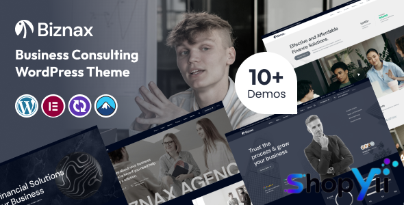 Biznax v1.0.0 - Business Consulting WordPress Theme
