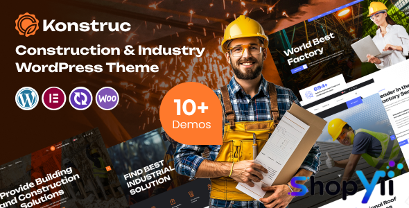 Konstruc v1.0.0 - Construction & Industry WordPress Theme