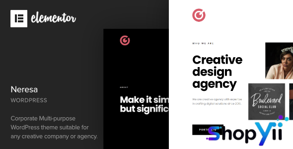 Neresa v1.4 - Elementor WordPress Theme