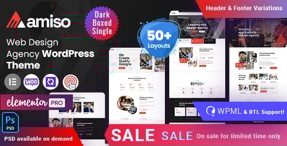 Amiso v6.0 - Web Design Agency