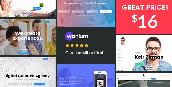 Wanium v1.9.8 - A Elegant Multi-Concept Theme