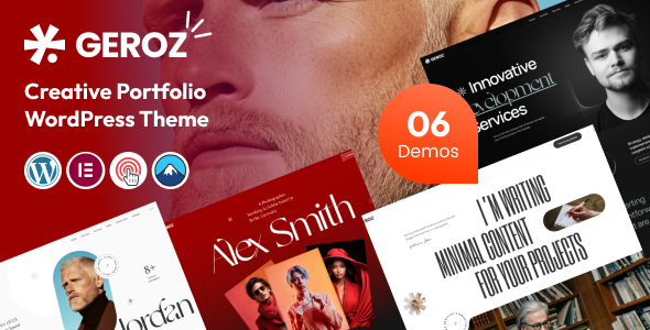 Geroz v1.1.1 - Creative Portfolio & Digital Agency WordPress Theme