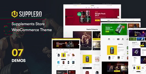 Supplero v1.6.3 - Supplement Store WooCommerce Theme