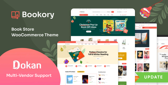 Bookory v2.2.6 - Book Store WooCommerce Theme