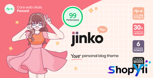 Jinko v1.1.7 - Your Personal Blog Theme