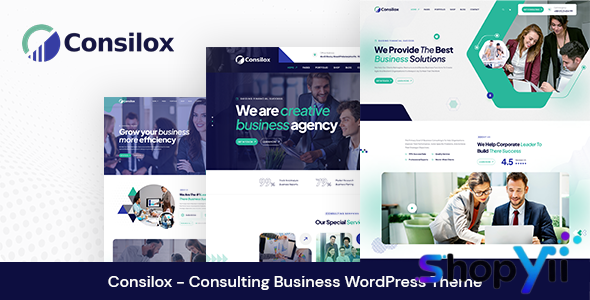 Consilox v1.1.0 - Consulting Business WordPress Theme