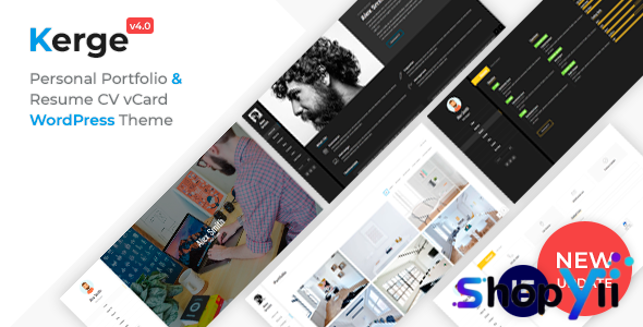 Kerge v4.1.2 - Resume Theme