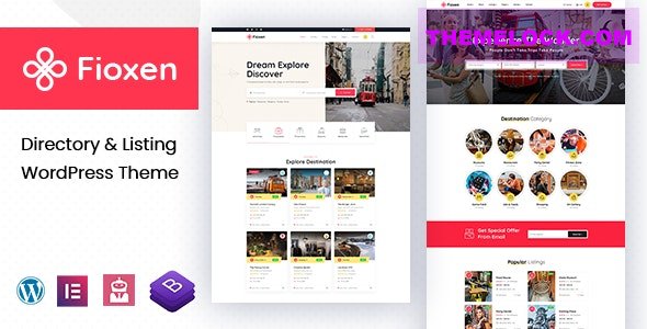 Fioxen v1.2.3 - Directory Listing WordPress Theme