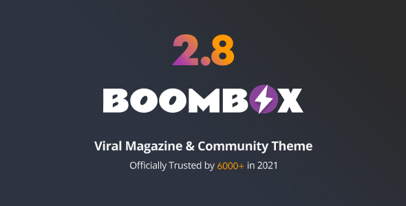 BoomBox v2.9.8 - Viral Magazine WordPress Theme