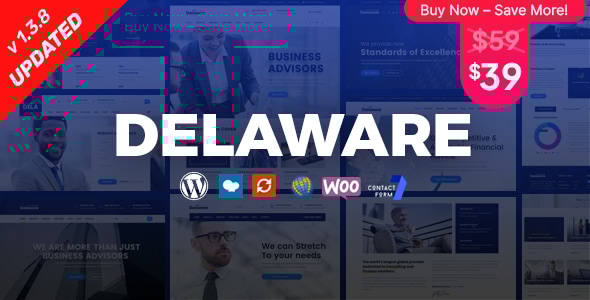 Delaware v1.3.8 - Consulting and Finance WordPress Theme
