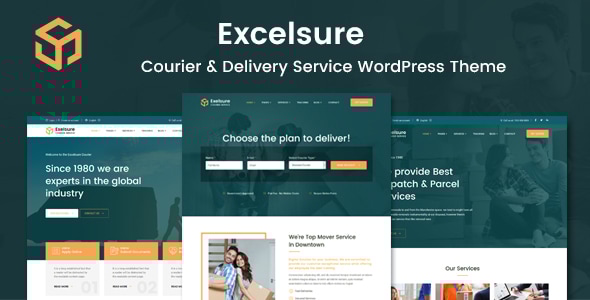 Excelsure v1.3 - Courier Delivery WordPress Theme