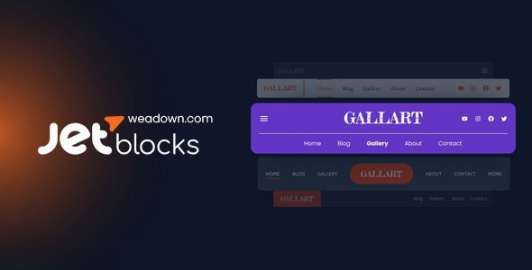 JetBlocks 1.3.20 – Header & Footer plugin for Elementor