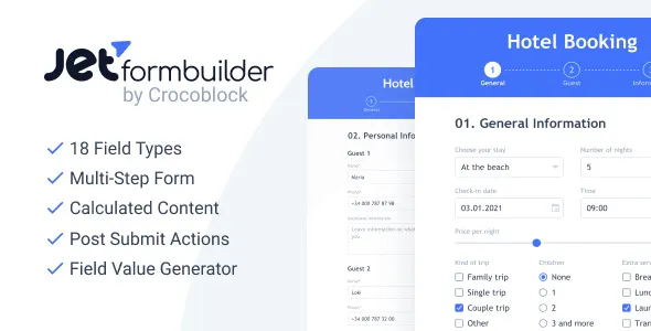 JetFormBuilder 3.5.2.1 + Pro Addons – WordPress Form Builder Plugin