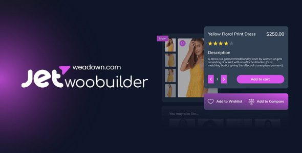 JetWooBuilder 2.2.1 – Shop Page, Product, Cart & Checkout for WooCommerce