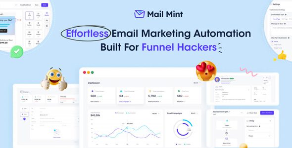 Mail Mint Pro 1.18.16 – Effortless Email Marketing Automation For WordPress