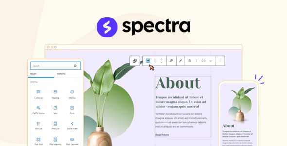 Spectra Pro 1.2.6 – Visual Website Builder Plugin