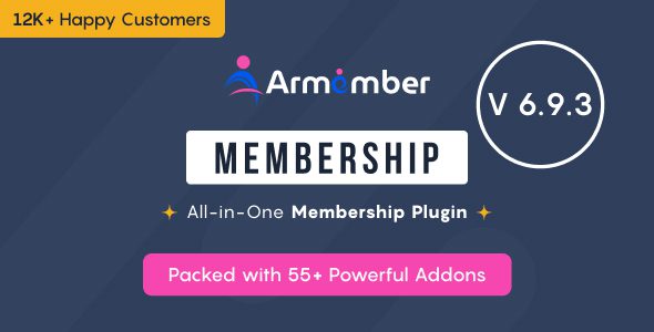 ARMember 6.9.12 – WordPress Membership Plugin