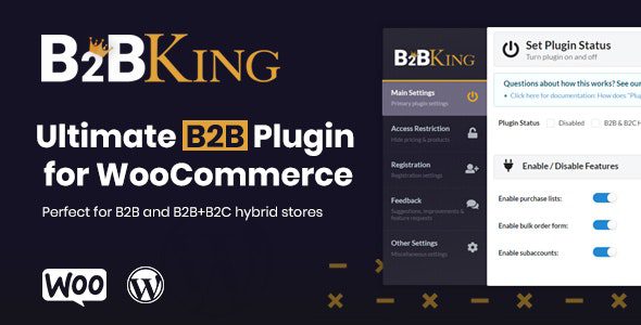 B2BKing 5.4.20 – The Ultimate WooCommerce B2B & Wholesale Plugin