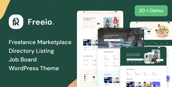 Freeio v1.3.21 - Freelance Marketplace WordPress Theme