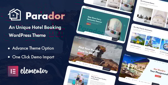 Parador v2.0.4 - Hotel Booking WordPress Theme