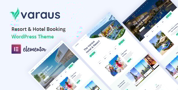 Varaus v1.0.6 - Hotel Booking WordPress Theme
