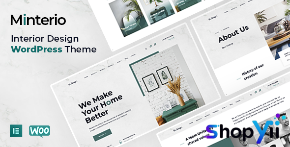 Minterio v1.4.1 – Interior Design WordPress Theme