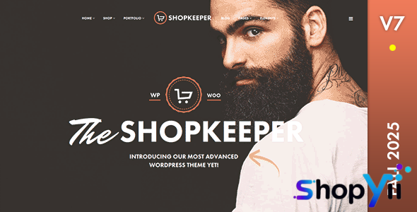 Shopkeeper v7.9.1 - Responsive WordPress Theme