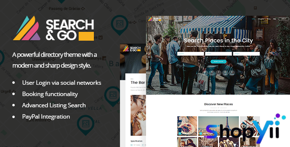 Search & Go v2.8 - Modern & Smart Directory Theme