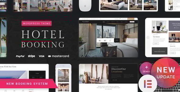 Hotel Booking v2.9 - Hotel WordPress Theme