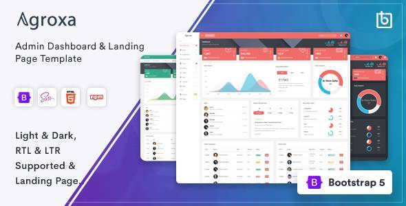 Agroxa v2.3.0 - Material Design Admin & Dashboard Template
