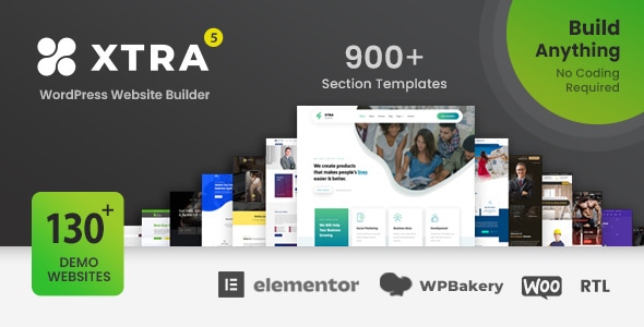 Xtra v5.2 - Multipurpose WordPress Theme + RTL