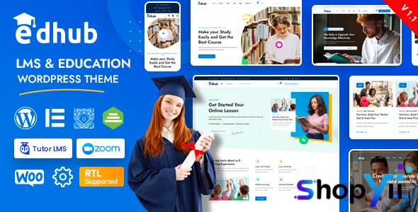Edhub v1.7.8 - Education WordPress Theme