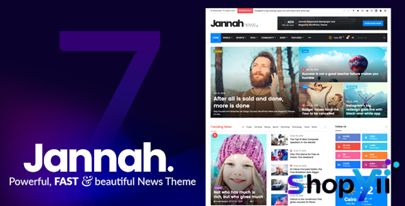 Jannah v7.6.2 - Newspaper Magazine News BuddyPress AMP