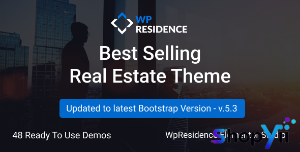 WP Residence v5.3.2 - Real Estate WordPress Theme